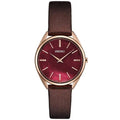 Seiko Ladies Essentials MOP Red Dial Watch