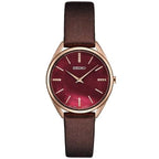 Seiko Ladies Essentials MOP Red Dial Watch