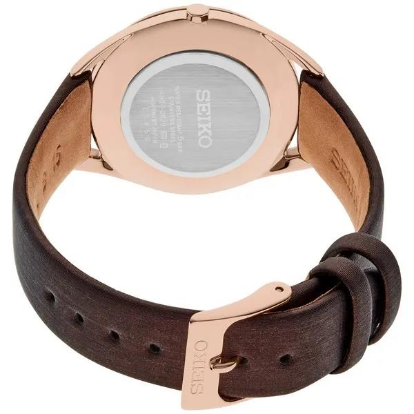 Seiko Ladies Essentials MOP Red Dial Watch