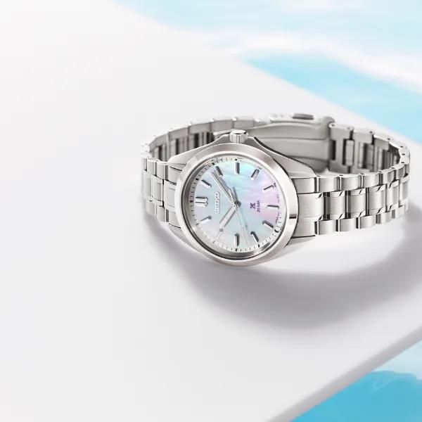 Seiko Ladies Prospex Mother of Pearl Dial Watch