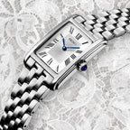 Seiko Ladies Essentials White Dial Rectangular Watch