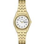 Seiko Ladies Essentials Gold Tone Stainless Steel Watch