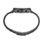 Seiko Essentials Black Ion Dial Chronograph Watch