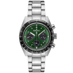 Seiko Prospex Speedtimer Solar Chronograph Green Dial Watch