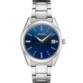 Seiko Essentials Blue Dial Stainless Steel Watch