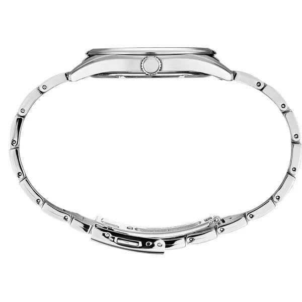Seiko Essentials Blue Dial Stainless Steel Watch
