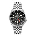 Seiko 5 Sports GMT Automatic Black Dial Watch