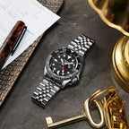 Seiko 5 Sports GMT Automatic Black Dial Watch