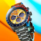 Seiko Prospex Speedtimer Solar Yellow Dial Chronograph Watch
