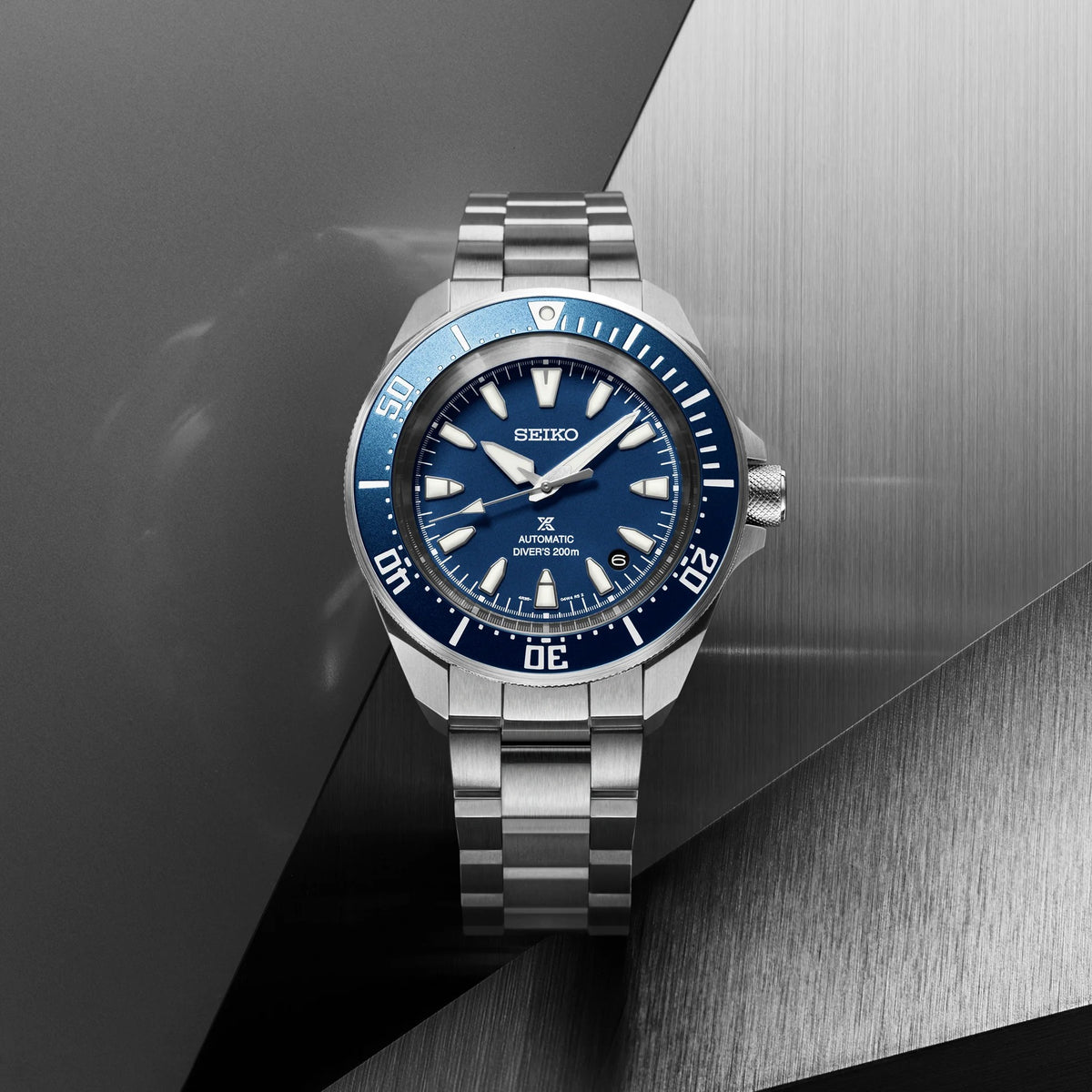 Seiko Prospex Automatic Blue Dial Diver Watch