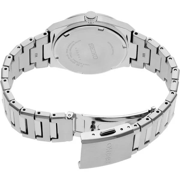 Seiko Essentials Stainless Blue Dial Watch