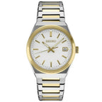 Seiko Essentials Two-Tone White Dial Watch
