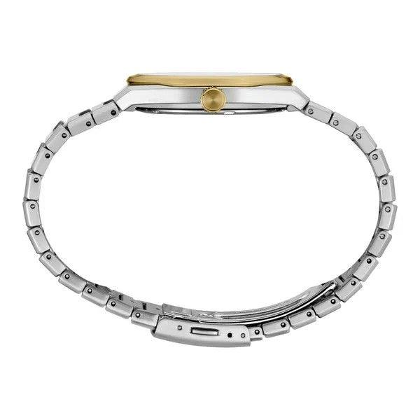 Seiko Essentials Two-Tone White Dial Watch