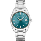 Seiko Essentials Stainless Steel Blue Sunray Dial Watch