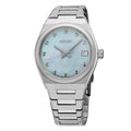 Seiko Ladies Diamond and Blue Mother of Pearl Dial Watch