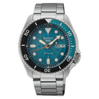Seiko Time Sonar Automatic Turquoise Dial Watch