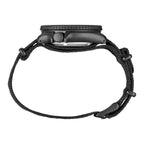 Seiko 5 Sports All-Black Nylon Strap Watch