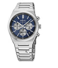 Seiko Essentials Blue Dial Chronograph Watch