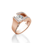 Elevate Yellow Gold Diamond Ring
