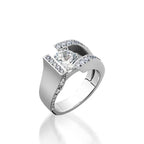 Elevate Yellow Gold Diamond Ring