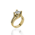 Rhapsody Yellow Gold Engagement Ring