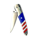 Santa Fe StoneWorks Patriotic 4 Inch Liner Lock Knife