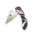Santa Fe StoneWorks Spyderco Dragonfly Fordite & MOP Knife