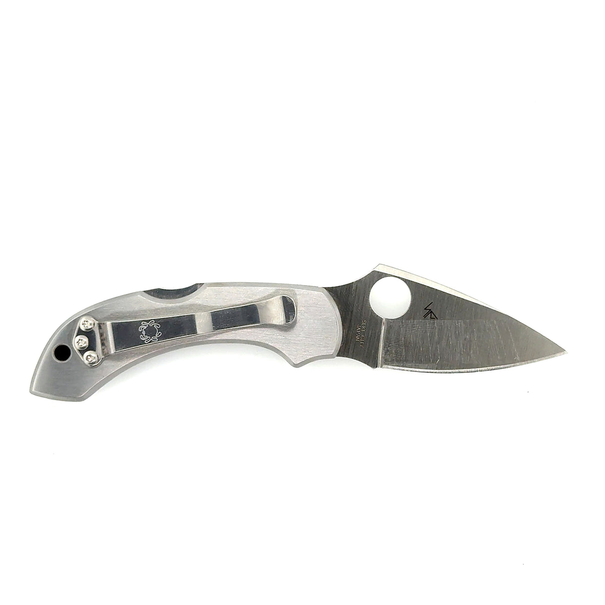 Santa Fe StoneWorks Spyderco Dragonfly Fordite & MOP Knife