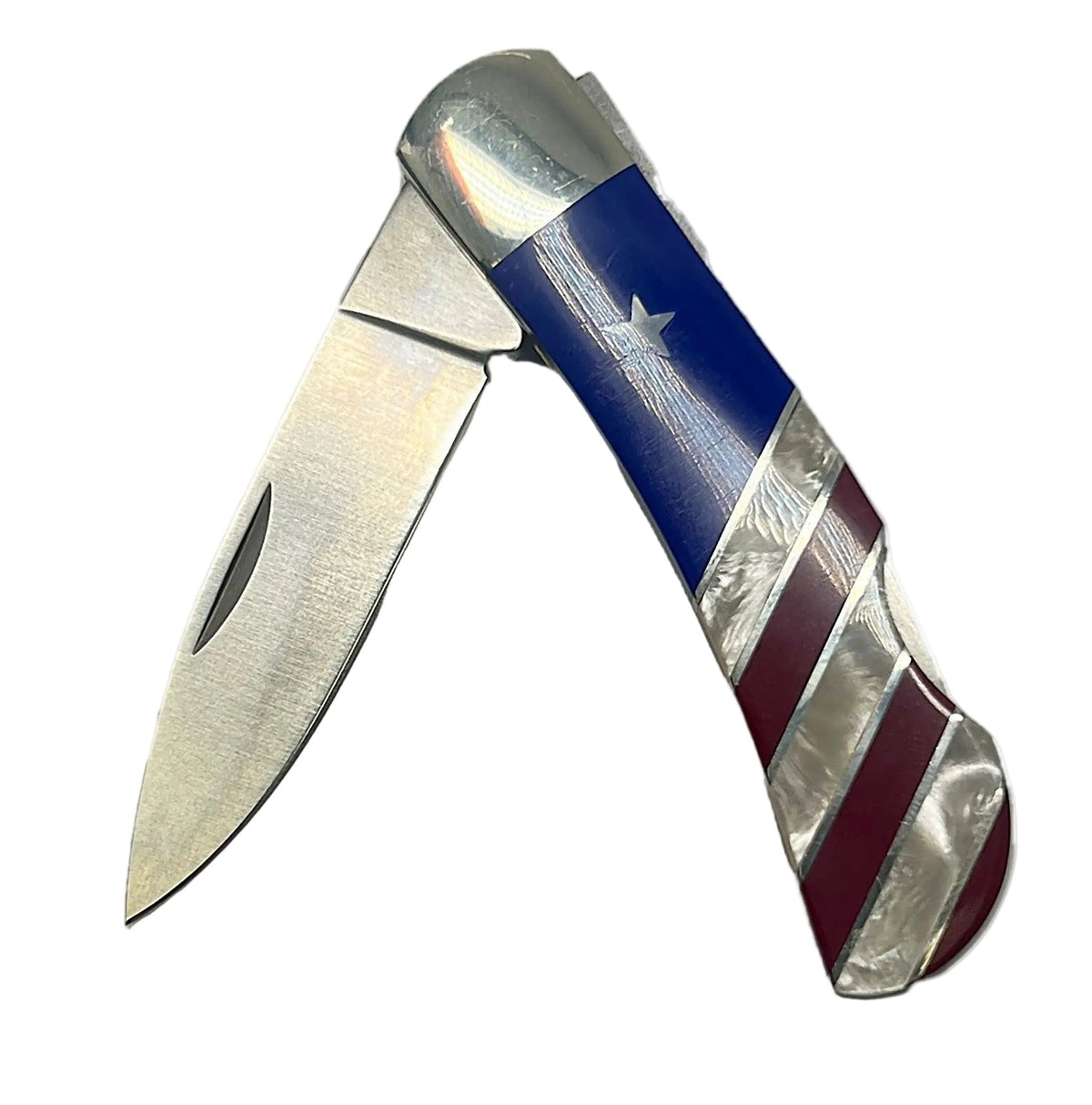 Santa Fe StoneWorks Patriotic 3 Inch Liner Lock Knife