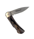 Santa Fe StoneWorks Mammoth Tusk 3 Inch Damascus Knife