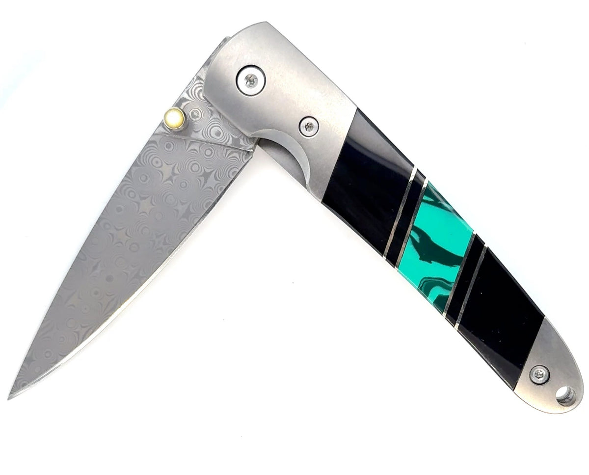 Santa Fe StoneWorks Sanmai Damascus Lock Back Knife