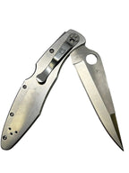Santa Fe StoneWorks Spyderco Turquoise & MOP Knife