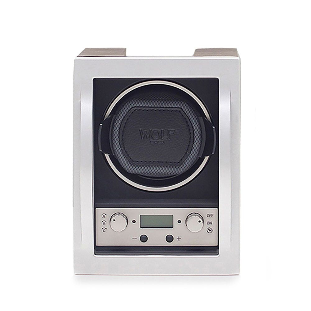 Wolf Module 4.1 Single Silver Watch Winder