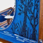 Wolf 190th Anniversary Walnut Swan Lake Musical Jewelry Box