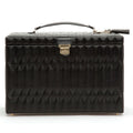 Wolf Caroline Extra Large Black Jewelry Box