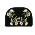 Wolf Zoe Floral Embroidered Velvet Jewelry Portfolio