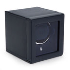 Wolf Cub Single Watch Winder in Navy with Cover