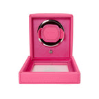 Wolf Cub Single Watch Winder in Pink with Cover