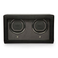 Wolf Cub Double Watch Winder Black with Cover