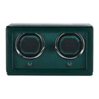 Wolf Cub Double Watch Winder Green with Cover