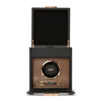Wolf Axis Copper Watch Winder with Top Storage