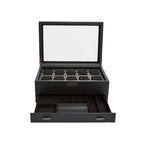 Wolf 10-Piece Watch Box and Jewelry Storage Case