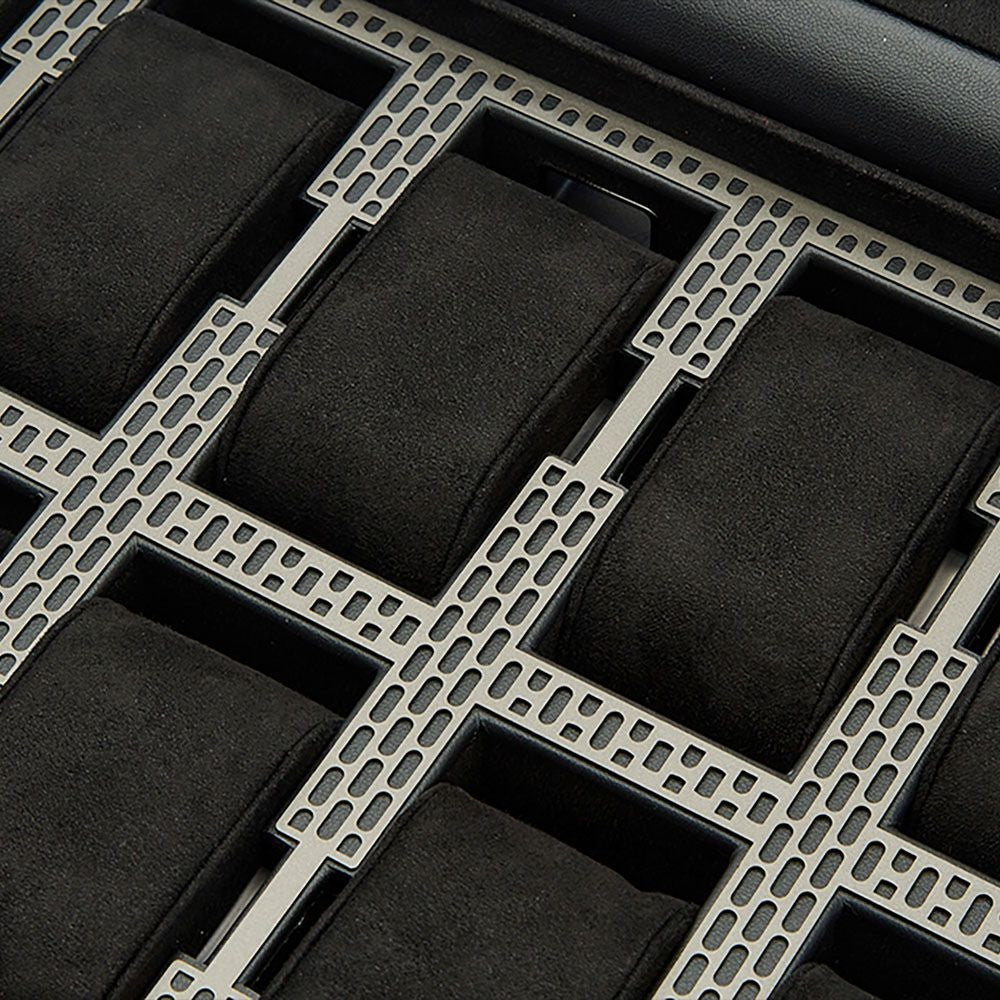 Wolf 10-Piece Watch Box and Jewelry Storage Case
