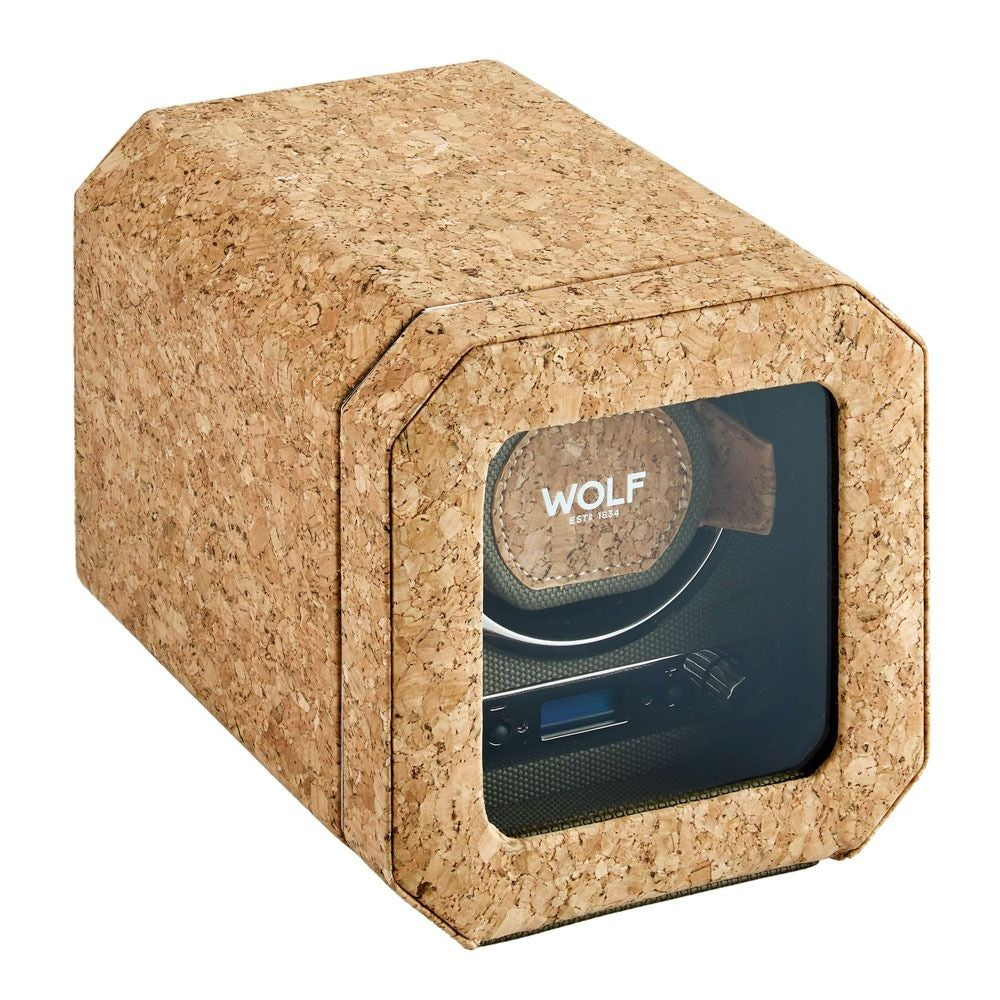 Wolf Cortica II Single Cork Watch Winder