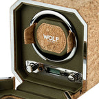 Wolf Cortica II Single Cork Watch Winder