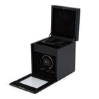 Wolf British Racing Single Watch Winder with Top Storage