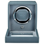 Wolf Cub Single Watch Winder in Future Grey with Cover