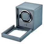 Wolf Cub Single Watch Winder in Future Grey with Cover