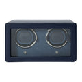 Wolf Cub Double Watch Winder Navy with Cover