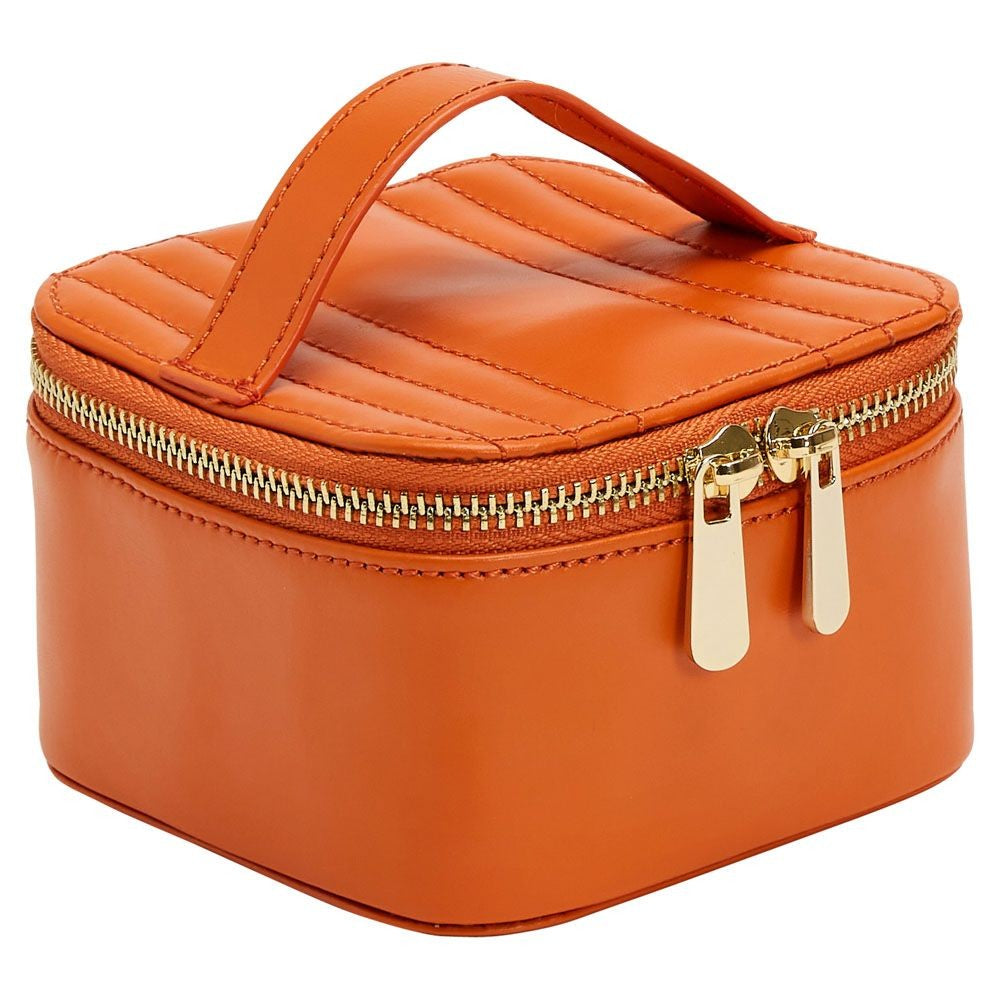 Wolf Maria Anti-Tarnish Tangerine Jewelry Cube Case